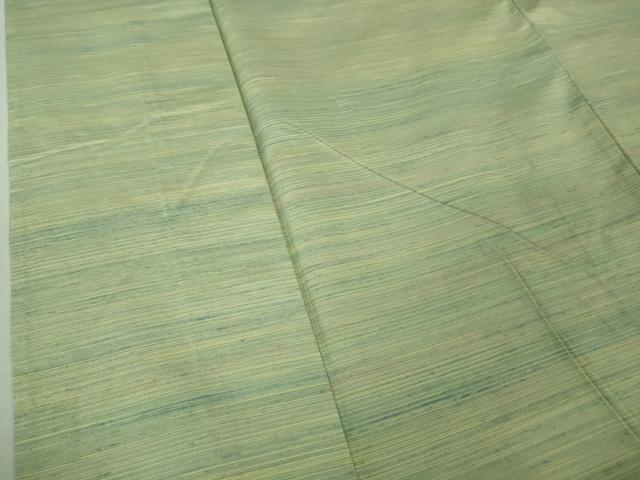 平和屋着物■極上　紅花紬　米沢　単衣　逸品　未使用　DZAA7060kh5