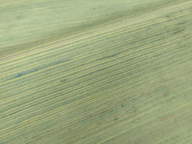 平和屋着物■極上　紅花紬　米沢　単衣　逸品　未使用　DZAA7060kh5