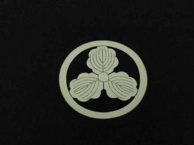 平和屋着物●極上　男性　黒紋付　逸品　DZAA7071kh6