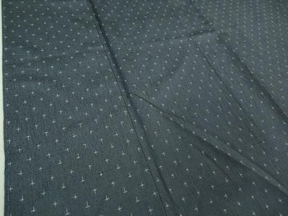平和屋着物●極上 本塩沢 十字絣 逸品 未使用 DZAA7099kh5