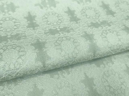 平和屋着物＊極上 夏物 京都西陣・想屋謹製 色無地 刺繍 霞紋紗 白藍色 銀通し地 やまと誂製 逸品 未使用 DZAA7120kh5
