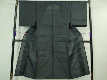平和屋本店＊極上 夏物 男性 重要無形文化財 本場宮古上布 苧麻 縞 逸品 未使用 DZAA7122kh5