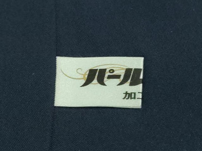 平和屋着物■極上　石川県指定無形文化財　牛首紬　白山工房　手織り　雪輪　証紙付き　逸品　未使用　DZAA7132kh5