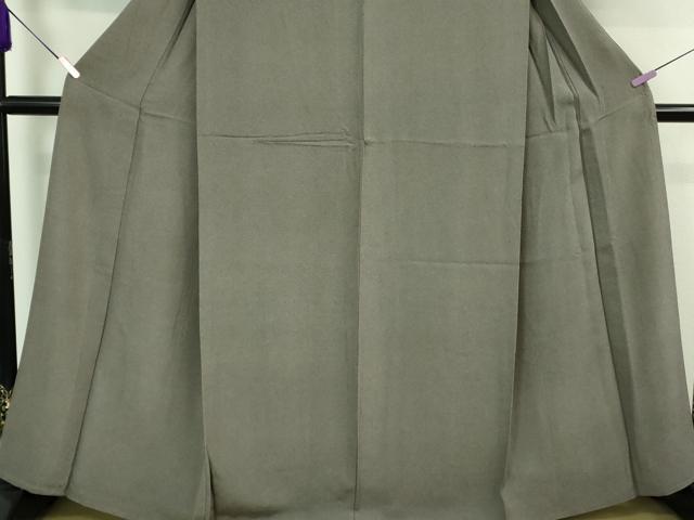 平和屋着物▽極上 江戸小紋 単衣 両面染 鮫小紋柄 似せ紫色×藤煤竹色 さが美扱い 逸品 DZAA7146kh5
