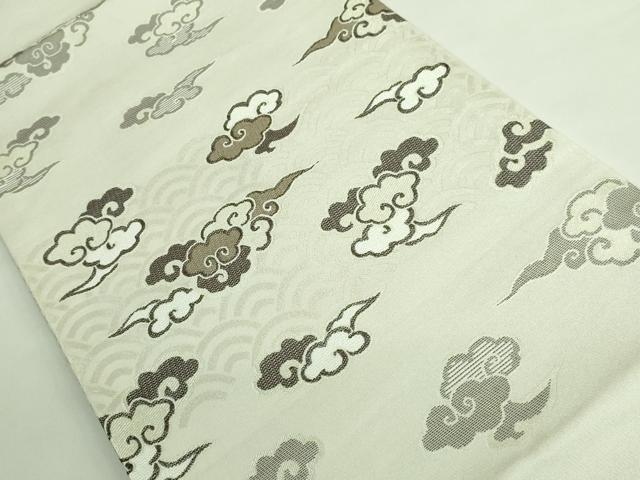 平和屋着物●極上　撫松庵　青々庵　全通柄袋帯　飛雲　たとう紙付き　DZAA7151kh5