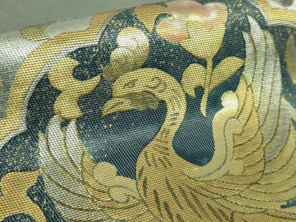平和屋着物●極上 西陣 川島織物 六通柄 本袋帯 螺鈿箔 鳳凰花文 本金 逸品 DZAA7166kh5