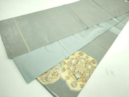 平和屋着物●極上 西陣 川島織物 六通柄 本袋帯 螺鈿箔 鳳凰花文 本金 逸品 DZAA7166kh5