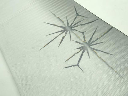 平和屋着物●極上 両面 太鼓柄袋帯 スリーシーズン帯 雪華 金彩 逸品 DZAA7199kh5