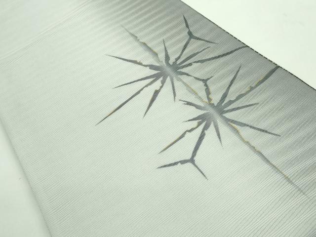平和屋着物●極上 両面 太鼓柄袋帯 スリーシーズン帯 雪華 金彩 逸品 DZAA7199kh5