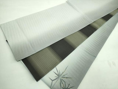 平和屋着物●極上 両面 太鼓柄袋帯 スリーシーズン帯 雪華 金彩 逸品 DZAA7199kh5