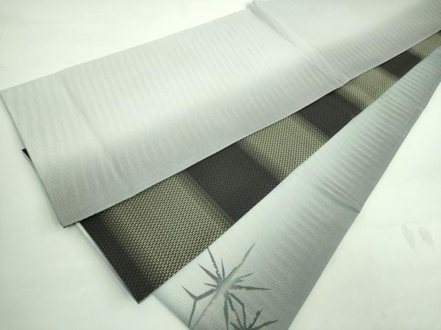 平和屋着物●極上 両面 太鼓柄袋帯 スリーシーズン帯 雪華 金彩 逸品 DZAA7199kh5