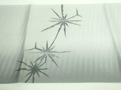 平和屋着物●極上 両面 太鼓柄袋帯 スリーシーズン帯 雪華 金彩 逸品 DZAA7199kh5