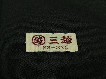 平和屋本店■極上　創業460年・千總　黒留袖　駒刺繍　宝尽くし笹花文　金彩　三越扱い　逸品　DZAA7250kh5