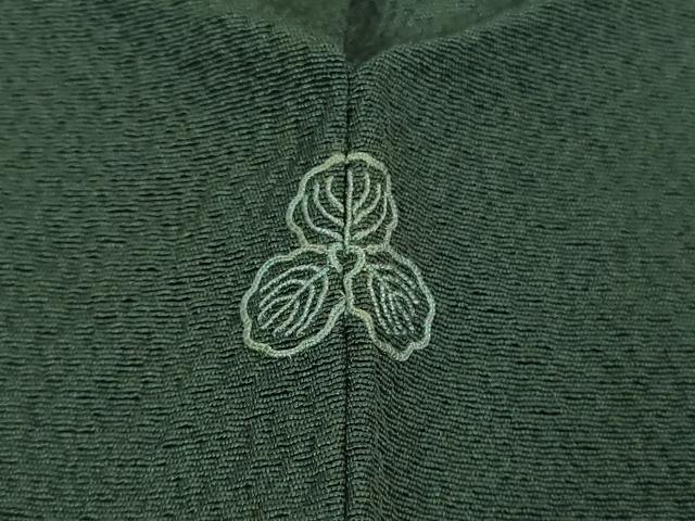 平和屋着物■極上　世界的人形師 辻村寿三郎　ジュサブロー　訪問着　刺繍　舞桜　御召茶色地　暈し染め　金彩　縮緬地　逸品　DZAA7317kh5