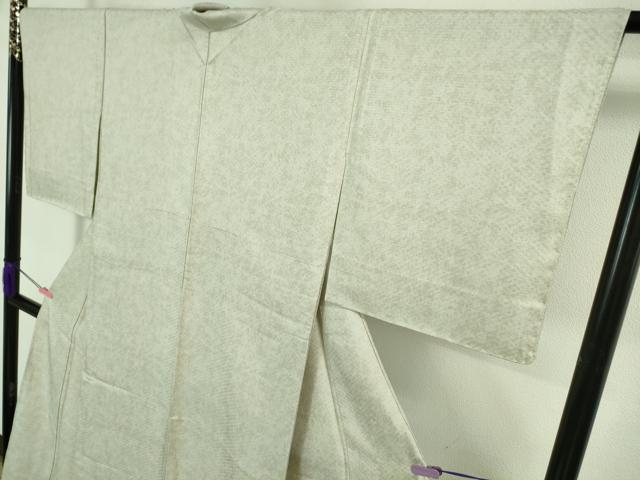 平和屋着物▽極上 お召 単衣 霞文 逸品 未使用 DZAA7328kh5