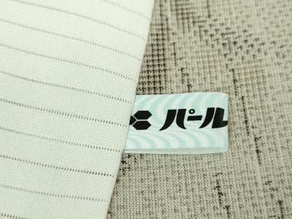 平和屋着物■極上　夏物　本場大島紬　夏大島　枝葉間道　逸品　DZAA7329kh5