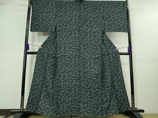 平和屋着物▽極上 小紋 単衣 型染 打ち出の小槌 逸品 DZAA7334kh5