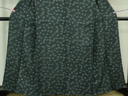 平和屋着物▽極上 小紋 単衣 型染 打ち出の小槌 逸品 DZAA7334kh5