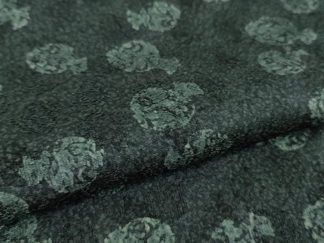 平和屋着物▽極上 小紋 単衣 型染 打ち出の小槌 逸品 DZAA7334kh5