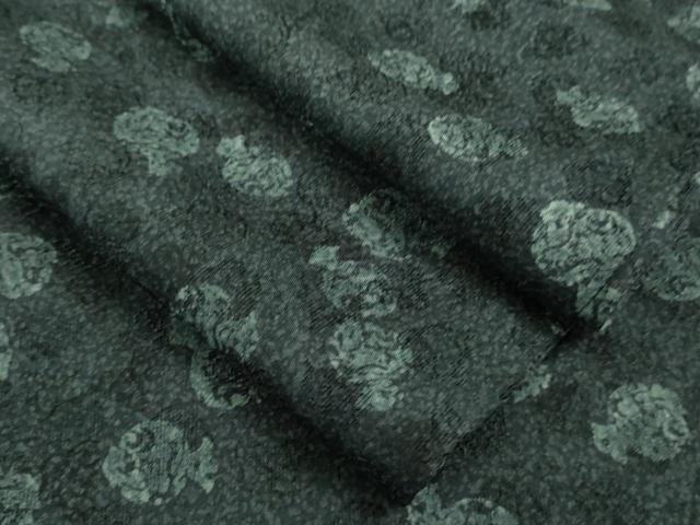 平和屋着物▽極上 小紋 単衣 型染 打ち出の小槌 逸品 DZAA7334kh5