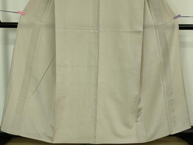 平和屋着物▽極上 本塩沢 単衣 縞 逸品 DZAA7341kh5