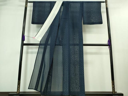 平和屋着物＊極上 夏物 結城紬 夏結城 はたおり娘 手緒里 80亀甲 市田謹製 証紙付き 逸品 DZAA7342kh5