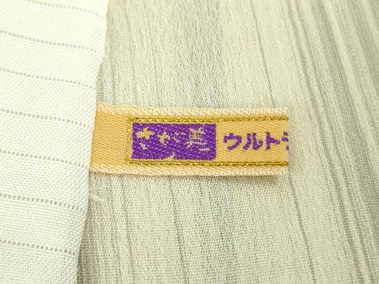 平和屋着物＊極上 夏物 明石ちぢみ 縞 さが美扱い 逸品 DZAA7371kh5