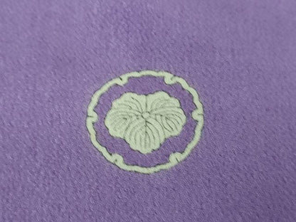 平和屋着物■極上　アンティーク　大正ロマン　振袖　単衣　刺繍　渡橋花文　暈し染め　銀糸　逸品　DZAA7375kh5