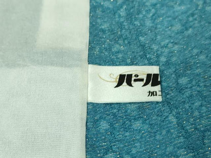 平和屋本店▽極上 訪問着 竹紫苑 単衣 暈し染め 金通し地 逸品 DZAA7381kh5