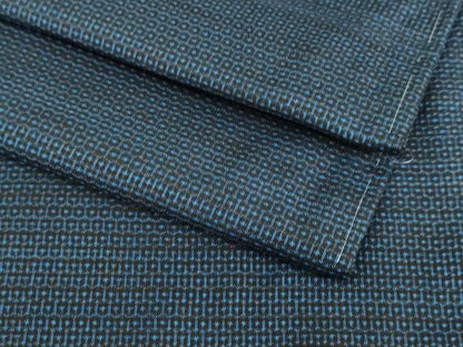 平和屋着物●極上 男性 本場大島紬 アンサンブル 100亀甲 総詰め 逸品 DZAA7407kh5