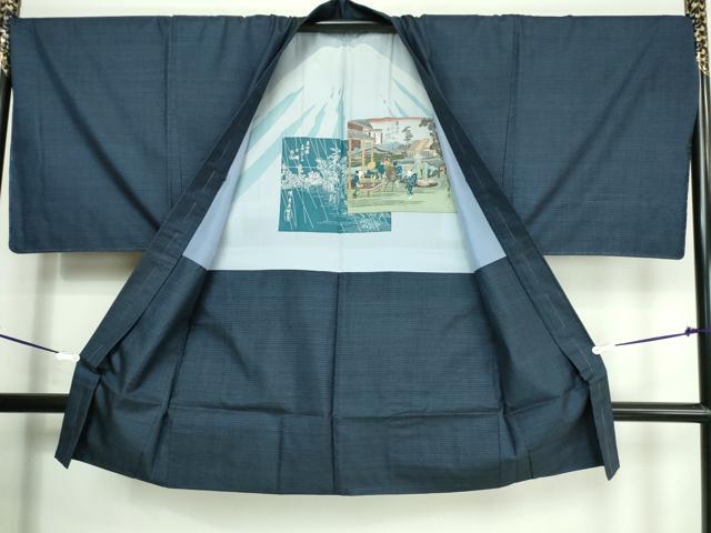 平和屋着物●極上 男性 本場大島紬 アンサンブル 100亀甲 総詰め 逸品 DZAA7407kh5