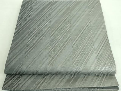 平和屋着物●極上 全通柄袋帯 貴和美 斜線文 逸品 DZAA7432kh5