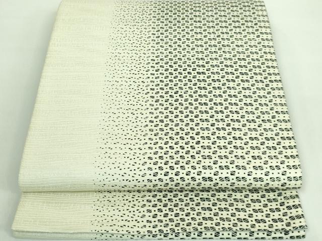 平和屋着物●極上 全通柄袋帯 間道 さが美扱い 逸品 DZAA7434kh5