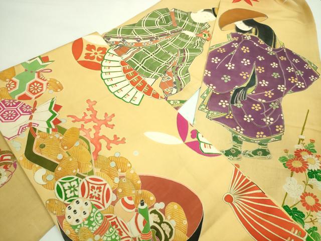 平和屋本店■希少　だらり帯　芸姑　舞妓　立波舞蝶文　金彩　逸品　DZAA6737kh5 平和屋本店□希少 だらり帯 芸姑 舞妓 立波舞蝶文 金彩 逸品