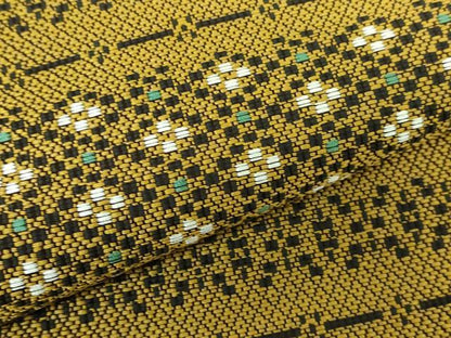 平和屋着物●極上 本場筑前博多織 八寸名古屋帯 横段花文 逸品 DZAA7446kh5