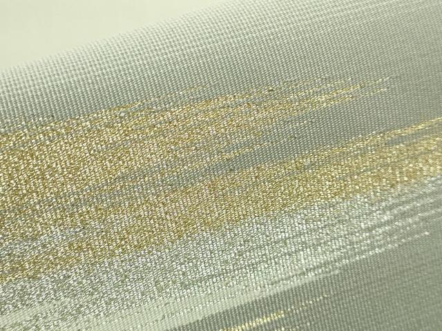 平和屋本店●極上 名門 浅田綴 爪掻き本綴れ 八寸名古屋帯 霞文 金銀糸 共箱・証紙付き 逸品 DZAA7457kh5