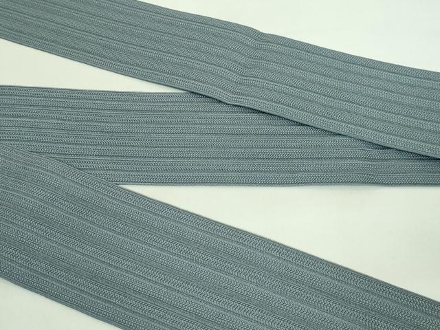 平和屋本店●極上 男性 本場筑前博多織 角帯 港鼠色地 箱付き 逸品 DZAA7465kh5