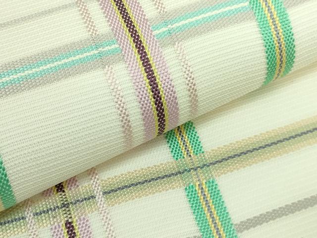平和屋着物＊極上 夏物 六通柄袋帯 格子 やまと誂製 逸品 DZAA7470kh5