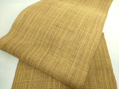 平和屋本店＊極上 夏物 八寸名古屋帯 科布 逸品 DZAA7476kh5