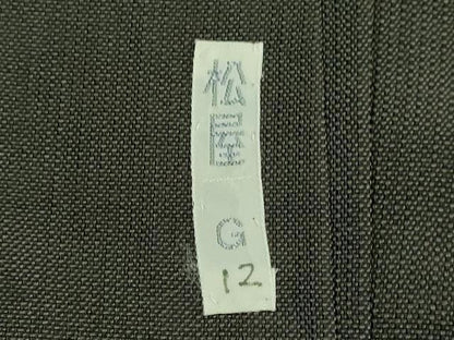 平和屋本店■極上　藤山千春　九寸名古屋帯　横段文　黒橡色地　逸品　DZAA7487kh5