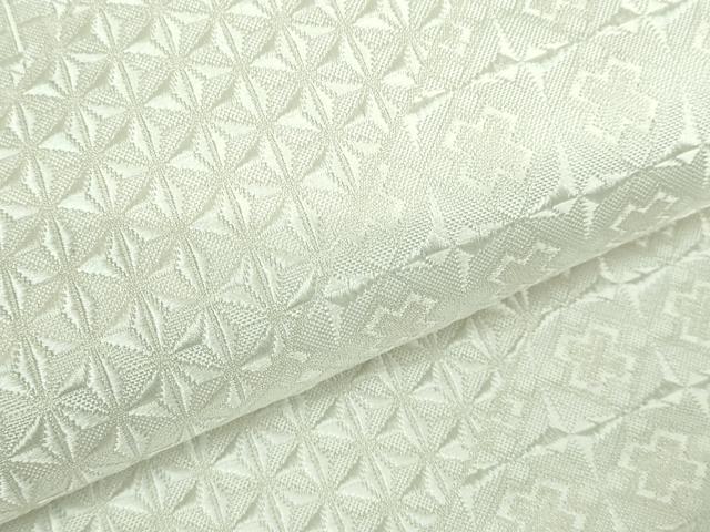 平和屋着物■極上　西陣　大光謹製　八寸名古屋帯　切子　名物裂　逸品　未使用　DZAA7510kh5
