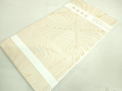 平和屋着物＊極上 夏物 西陣 佐々木染織謹製 九寸名古屋帯 抽象文様 金糸 証紙付き 逸品 未使用 DZAA7511kh5