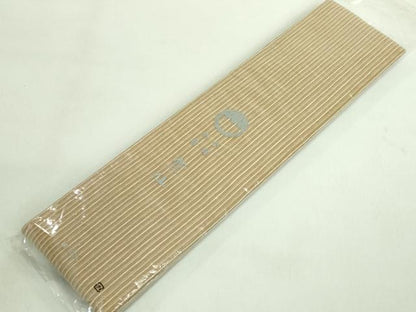 平和屋着物●極上　男性　竺仙　角帯　間道　綿　袋付き　逸品　未使用　DZAA7518kh5