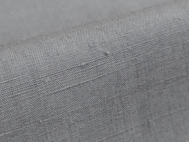 平和屋着物●極上　結城紬　色無地　藤色　やまと誂製　逸品　未使用　DZAA7538kh5