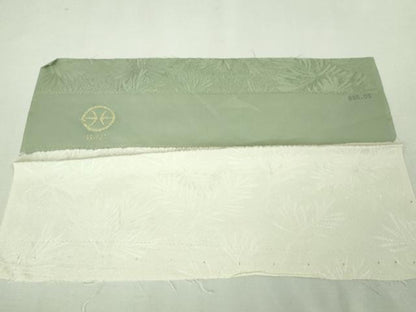 平和屋着物■極上　皇室献上作家　北出与三郎　訪問着　松葉地紋　暈し染め　金彩　山葵色地　反端付き　逸品　未使用　DZAA7554kh5