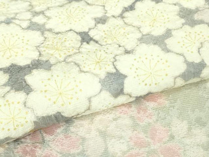平和屋本店■極上　ブライダルファッションデザイナー・桂由美　訪問着　枝垂れ桜　暈し染め　金彩　逸品　DZAA7560kh5