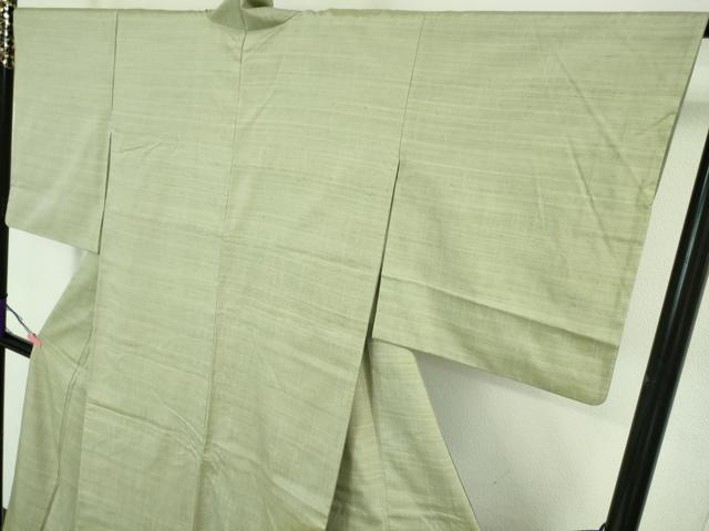 平和屋着物■極上　紅花紬　米沢　紅百彩　証紙付き　逸品　DZAA7580kh5