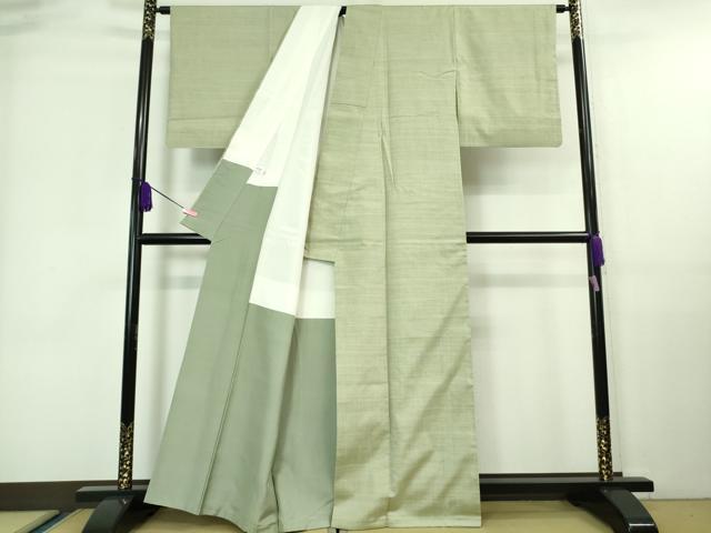平和屋着物■極上　紅花紬　米沢　紅百彩　証紙付き　逸品　DZAA7580kh5