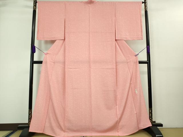 平和屋着物▽極上　重要無形文化財　人間国宝　中村勇二郎　江戸小紋　単衣　平等院鳳凰　逸品　DZAB6560kh6