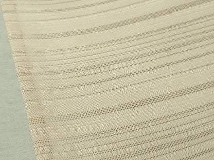 平和屋着物＊極上 夏物 本加賀友禅作家 談義所栄二監修 変わり絽紬 色無地 肌色 逸品 DZAA7622kh5